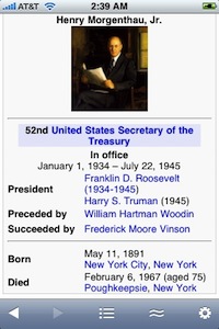 Wikipanion screen
